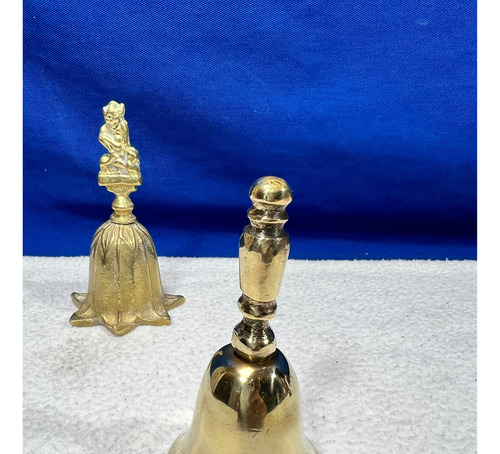 Lote De Campanas Campanitas En Bronce (Usado)