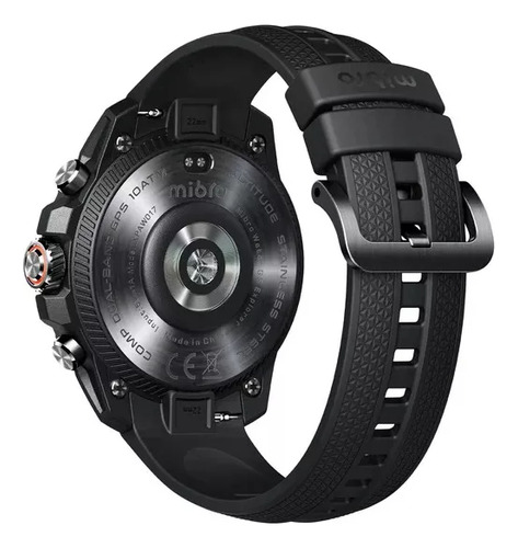 Smartwatch Mibro Xiaomi Gs Explorer Xpaw017 Original Novo Preto Sportivo Preto Prateado
