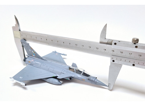 Miniatura Diecast 1/100, Avión Naval Dassault Rafale M