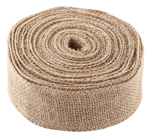 Envoltorio De Regalo De Arpillera De Yute Natural De 5 Cm De