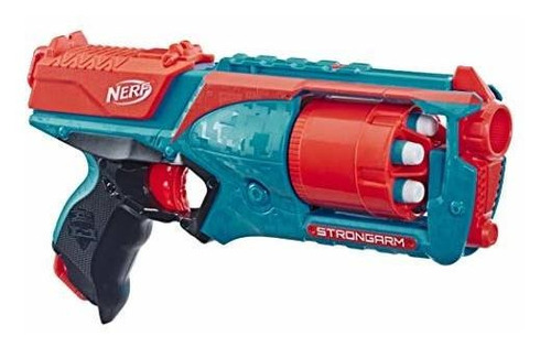 Strongarm Nerf N-strike Elite Toy Blaster Con Barril Girator