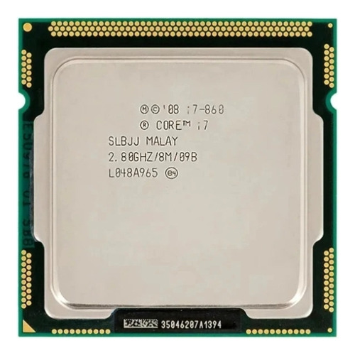 M Processador Core I7 860 Lga 1156 De 2,8 Ghz
