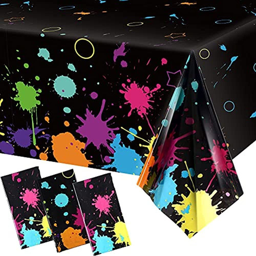 Glow Party Table Covers Neon Party Manteles 108 X 54 Pulgada