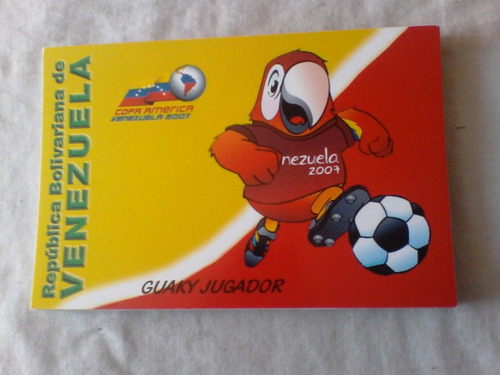 Postales Venezuela Copa América Guaky Actividades 2007
