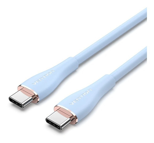 Cable Usb C Carga Rapida 1,5m 5a 100w Pd Silicona Vention