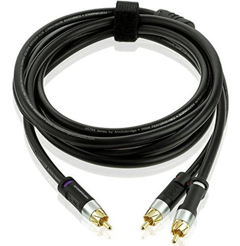 Adaptador Y Rca Mediabridge Ultra Series (15 Pies) - Para Au