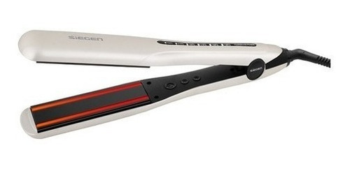 Imagen 2 de 5 de Plancha de cabello Siegen SG-4755 blanca 110V/240V