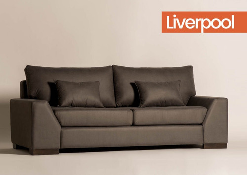 Imagen 1 de 3 de Sillón Sofá Liverpool G2 Tapizado 3 Cuerpos - Color Living