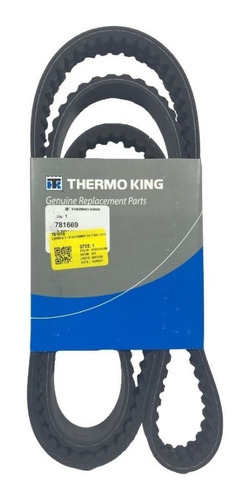 Imagem 6 de 8 de Kit Correias Thermo King T1000 T1080 20232sp 781736 1669 689