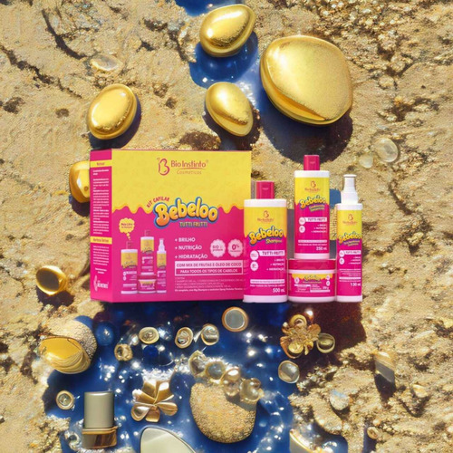 3 Kit Tratamento Capilar Bio Instinto Bebeloo 4 Produtos