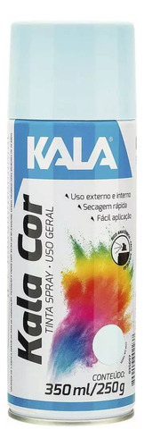 Tinta Spray Uso Geral 350 Ml Azul Claro 935697 Kala