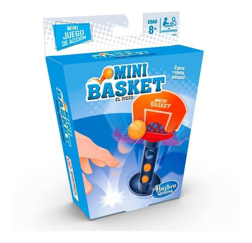 Genial Mini Basket El Juego Hasbro Lanza Rebota Encesta