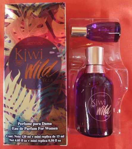 Imagen 5 de 9 de Fragancia Kiwi Wild Dama, Incluye Mini Fragancia De Regalo