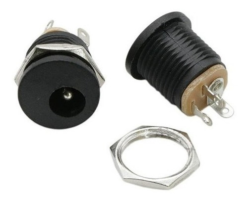 Conector Plug Jack Tipo P4 Dc Femea Dc-022 2,1x5,5mm