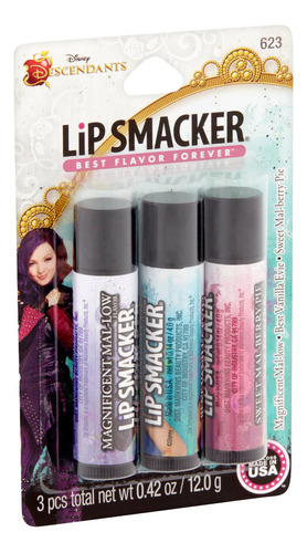 Lip Smacker Disney Descendants Balsamo Labios 3 Piezas