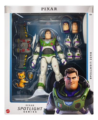Figura Buzz Lightyear da série Pixar Spotlight 17 cm Mattel