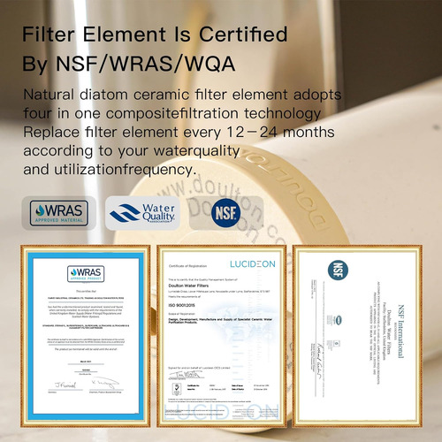 Sistema De Filtro De Agua Debajo Del Fregadero Elemento...