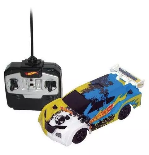 Carrinho de Controle Remoto Hot Wheels - Branco - Candide