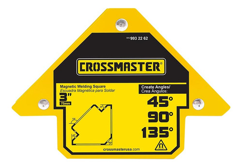 Escuadra Magnética P/soldar 3´´ Crossmaster G P