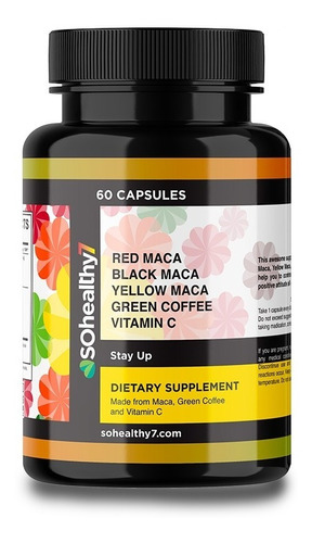 Sohealthy 7 Maca Negra Maca Amarilla Maca Roja Pack 2 U