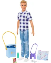 Comprar Ken. Barbie. Set De Camping Con Accesorios. Mattel