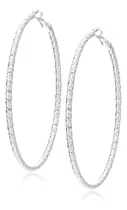 Comprar Nine West Pendientes De Aro Click-it Texturizados Tono Talla