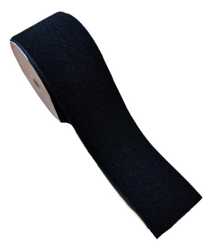 Abrojo Velcro 10m X 10cm (solo Hembra, Felpa) Negro