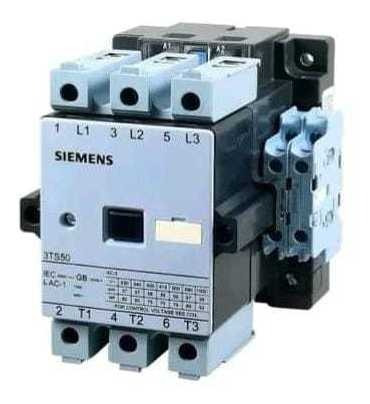 Contator Tripolar 65a 220v 3ts47 22-0an2 2na 2nf - Siemens
