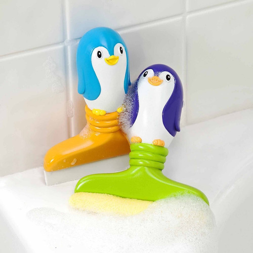 Juguete De Baño Scrubby & Squeegee Buddies Munchkin +18m