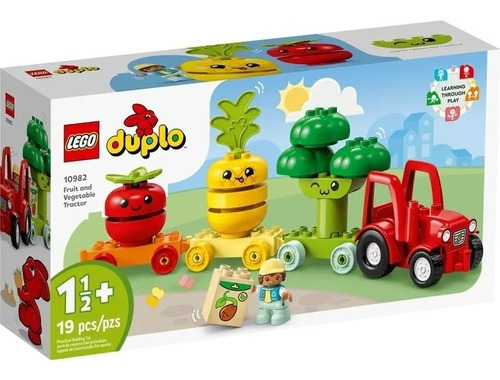 Lego Duplo 10982 - Trator De Verduras E Frutas