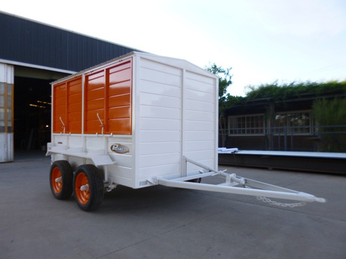Acoplado Trailer Cerrado Taller Rodante Movil 2.50 Mts 2tn