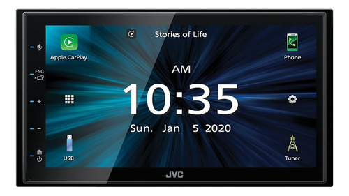 Jvc Kw-m56bt Carplay Android Auto Reproductor Multimedia Pan