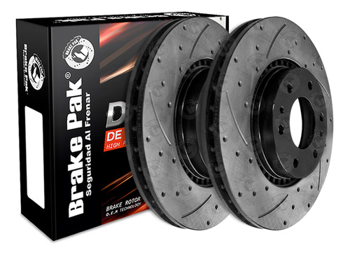 Disco De Freno Brake Pak Para Chevrolet Trailblazer