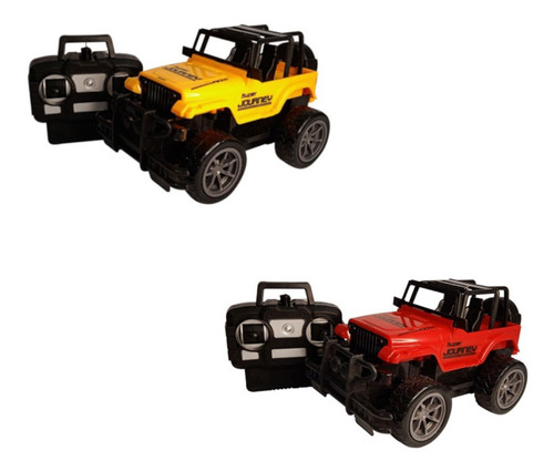 Imagem 3 de 3 de Carro Carrinho Jipe Jeep C/ Controle Remoto 7 Funções - Well