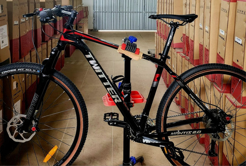 Bicicleta Mtb Twitter Mantis 2.0 30 Velocidades Disco Hidráu