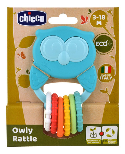 Mordedor Com Chocalho Roca Corujinha - Chicco