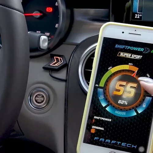 Módulo De Aceleração FAAFTECH SHIFT POWER - CHIP ACELERADOR ANTI LAG -  Bluetooth - ECO SOM ACESSORIOS AUTOMOTIVOS