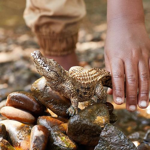 Figura De Cocodrilo De Juguete Schleich