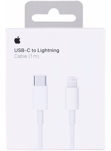 Cable Cargador Usb-c iPhone 11 12 Pro Original Garantia 