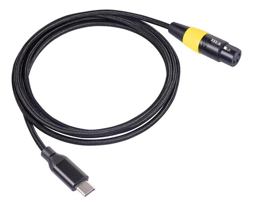 Cable De Micrófono Xlr Hembra A Usb Plug And Play De 2 M [u]