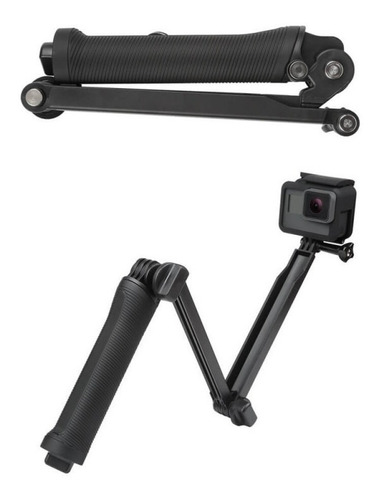 Imagem 2 de 10 de Kit P/ Câmera Sport Gopro Faixa Cabeça Peito Bastão Ventosa