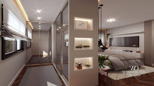 Imagem 7 de 21 de Apartamento À Venda, 83 M² Por R$ 430.600,00 - Centro - São José Dos Pinhais/pr - Ap0771