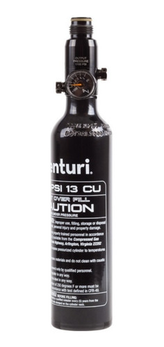 Tanque Hpa Pcp 13ci 3000psi Salida 1100 Co2 Adaptador Xtrmp
