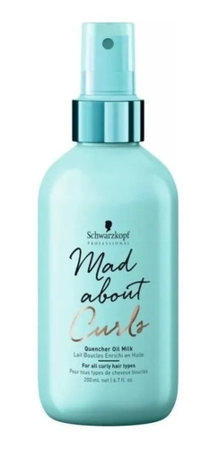 Prefijador Oil Milk Mad About Curls - Schwarzkopf 200ml