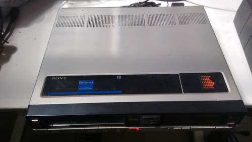 Video Cassette Sony Betamax Sl-30md Ligando