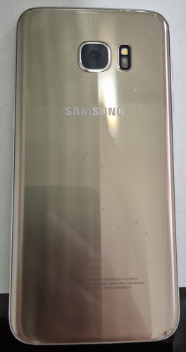 Celular Samsung Galaxy S7 Edge Prateado (sm G935f) Preto/prateado