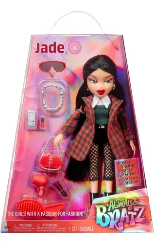comprar Muñeca Bratz Alwayz Jade Con 10 Accesorios Y Poster Original