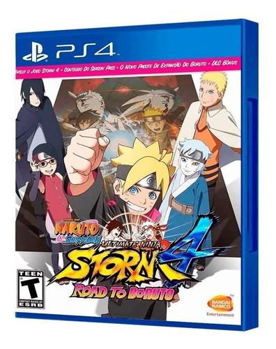 Naruto Shippuden: Ultimate Ninja Storm 4 Road to Boruto  Naruto Shippuden: Ultimate Ninja Storm Standard Edition Bandai Namco PS4 Físico