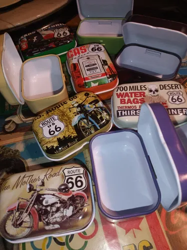 Latas Recuerdo De La Ruta 66 Eeuu // Nuevo //belgrano