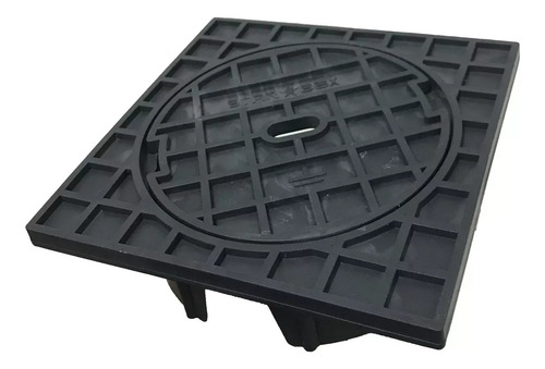 Caja De Inspeccion Plastica Para Jabalina 15x15 Cm 15 X 15 Color Bronce